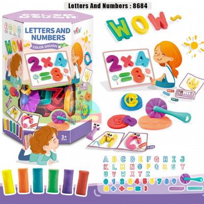 Letters And Numbers : 8684